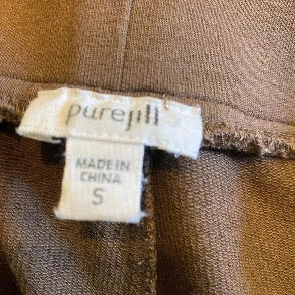 Pure Jill women’s full length wide leg pants size small. Prima cotton - Picture 3 of 4